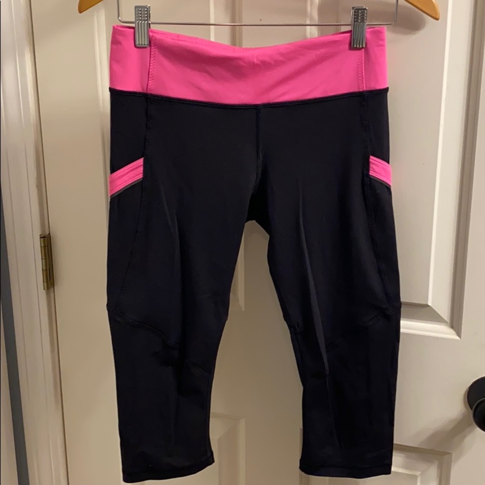 Lululemon crop tights VGUC